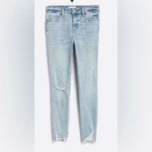 Cosmic Blue Love Arielle Skinny Crop Jeans
